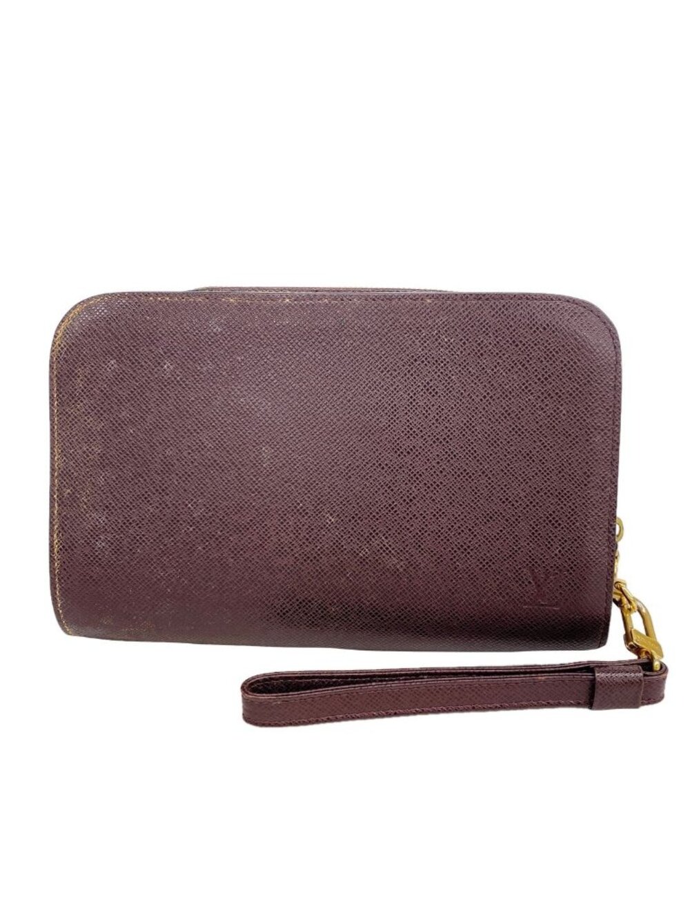 Louis Vuitton Clutch Taiga Baikal Acajou